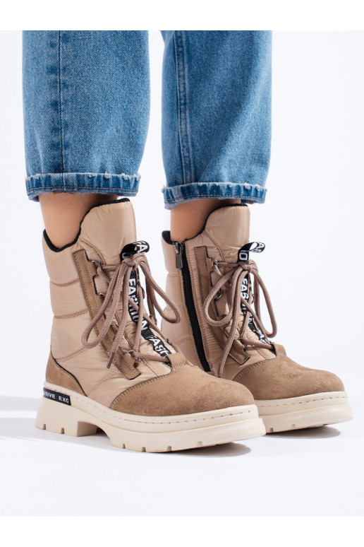 Šněrovací sněhule dámské