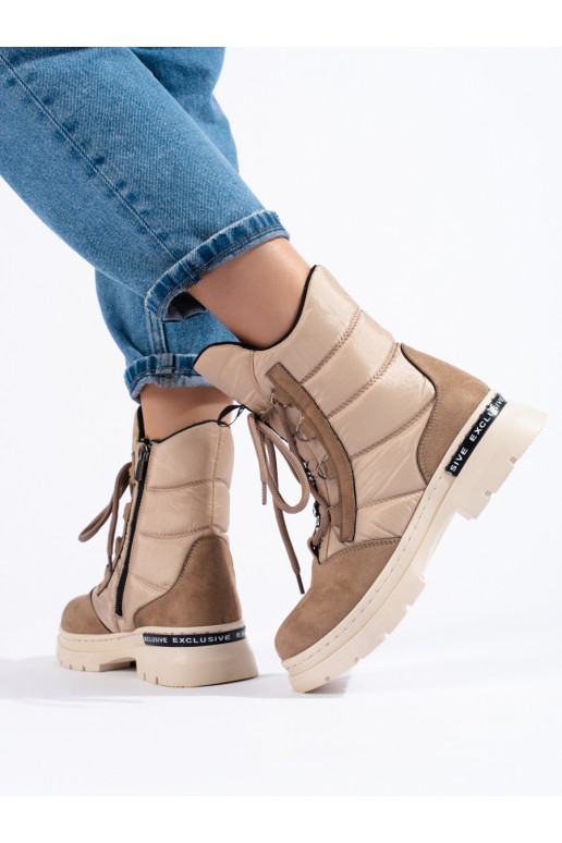 Šněrovací sněhule dámské