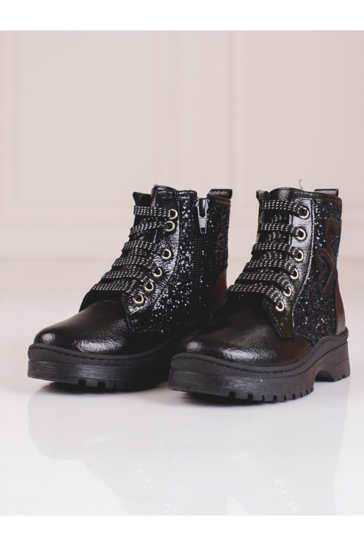 Dívčí kotníkové boty se třpytkami POTOCKI