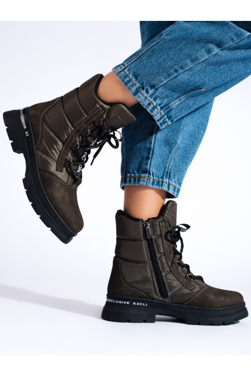 Šněrovací sněhule dámské