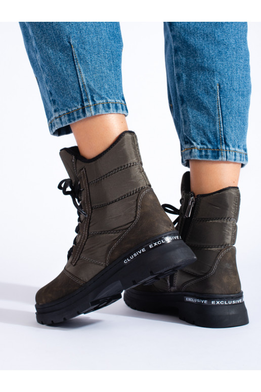 Šněrovací sněhule dámské