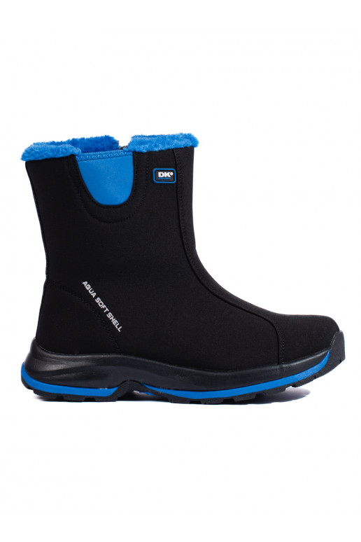 Dámské vysoké trekové boty DK zateplené kožešinou