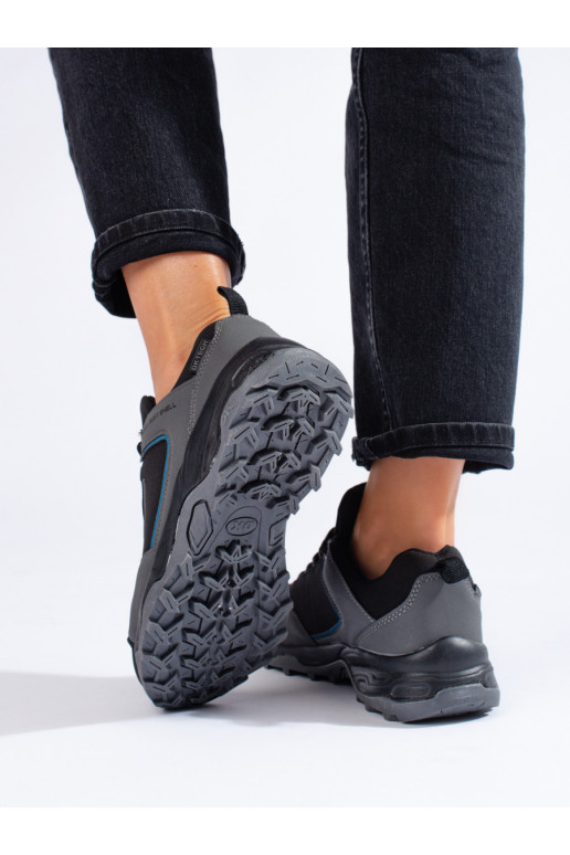 Šedé dámské trekové boty DK Waterproof