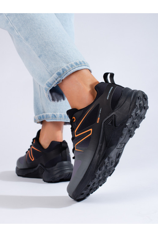 Dámské trekové boty DK Softshell černo-šedé