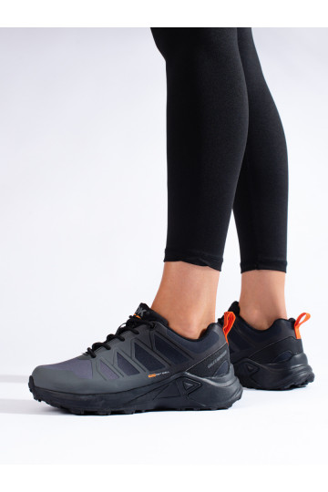 Šedé dámské trekové boty DK Softshell 2