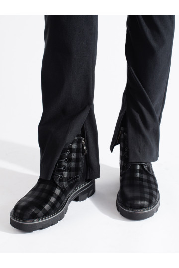 Workery kárované dámské 2