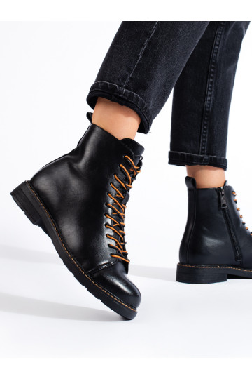 Vázané černé workery dámské Vinceza 2