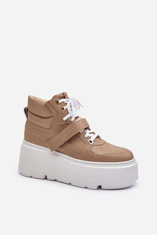 Zazoo Sneakers modelio batai smėlio...