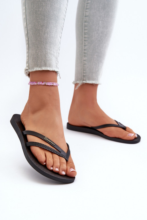 Guminės Šlepetės juodos spalvos Guminės Šlepetės juodos spalvos