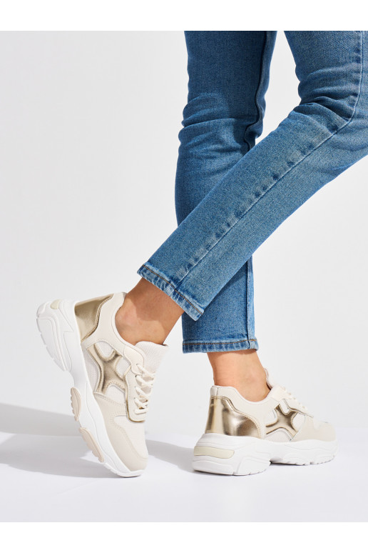 Sneakersy dámské béžové