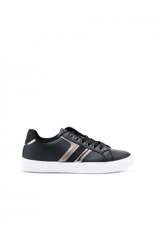 Černé pohodlné sportovní boty