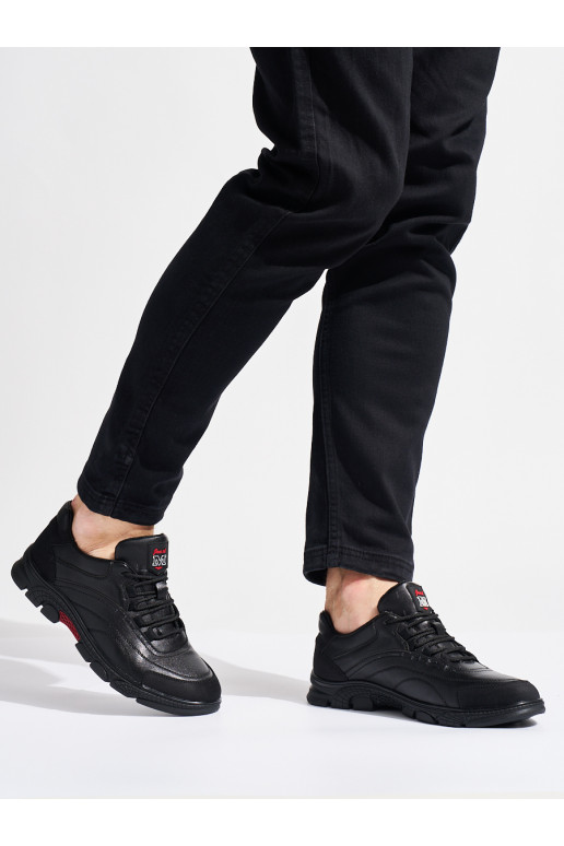 Černé sportovní pánské boty