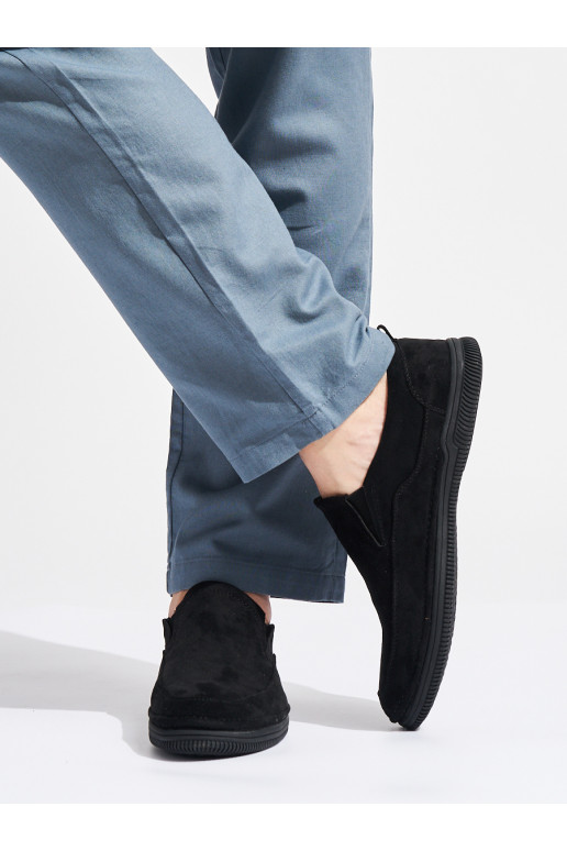 Pánské cerné mokasíny