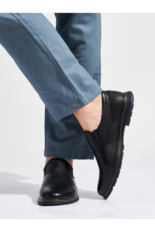 Pánské černé polobotky