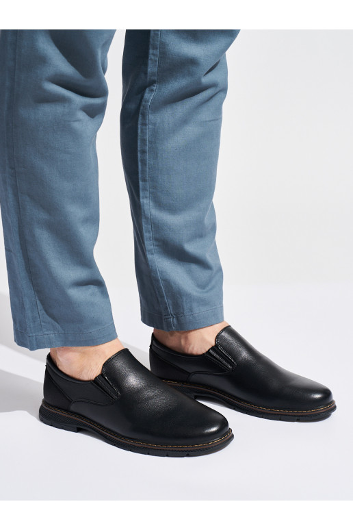 Pánské černé polobotky