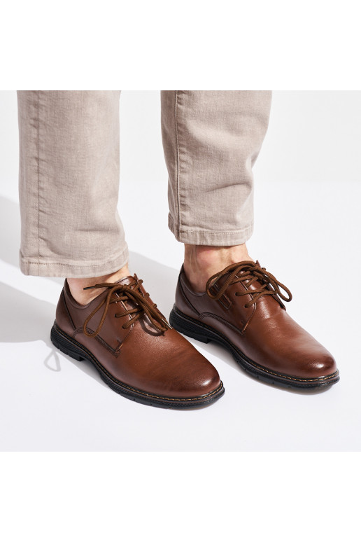 Pánské polobotky na šněrování