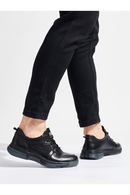 Černé sportovní boty pánské