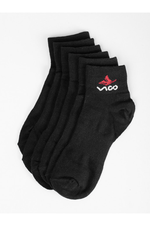 Černé dámské ponožky Vico 3 ks v balení Černé dámské ponožky Vico 3 ks v balení