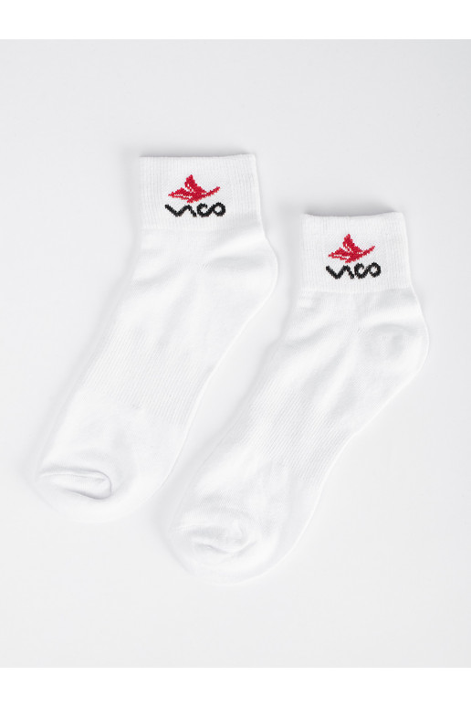 Bílé dámské ponožky Vico 3 ks v balení Bílé dámské ponožky Vico 3 ks v balení