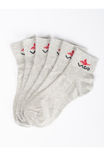 Šedé dámské ponožky Vico 3 ks v balení