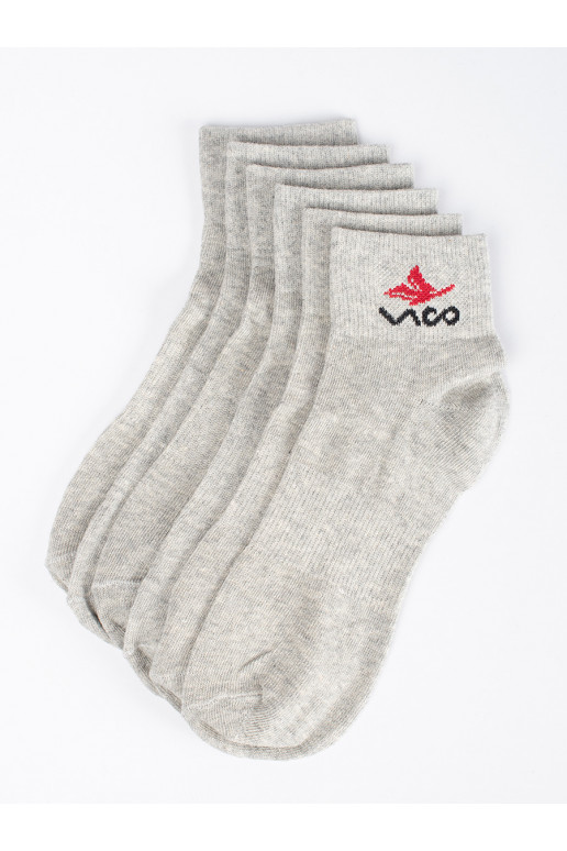 Šedé dámské ponožky Vico 3 ks v balení Šedé dámské ponožky Vico 3 ks v balení