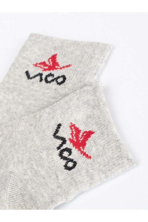 Šedé dámské ponožky Vico 3 ks v balení Šedé dámské ponožky Vico 3 ks v balení