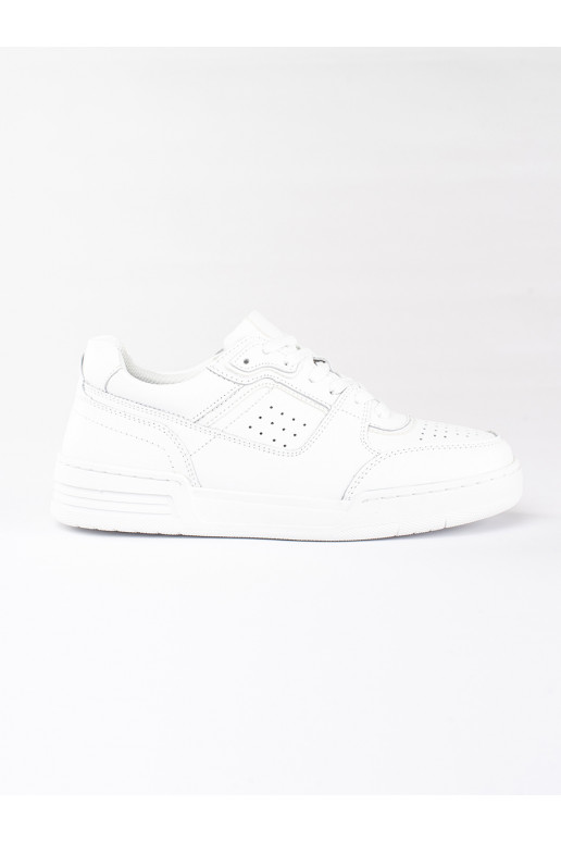 Bílé sneakersy na platformě