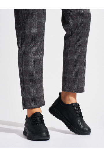 Dírkované černé polobotky Sergio Leone