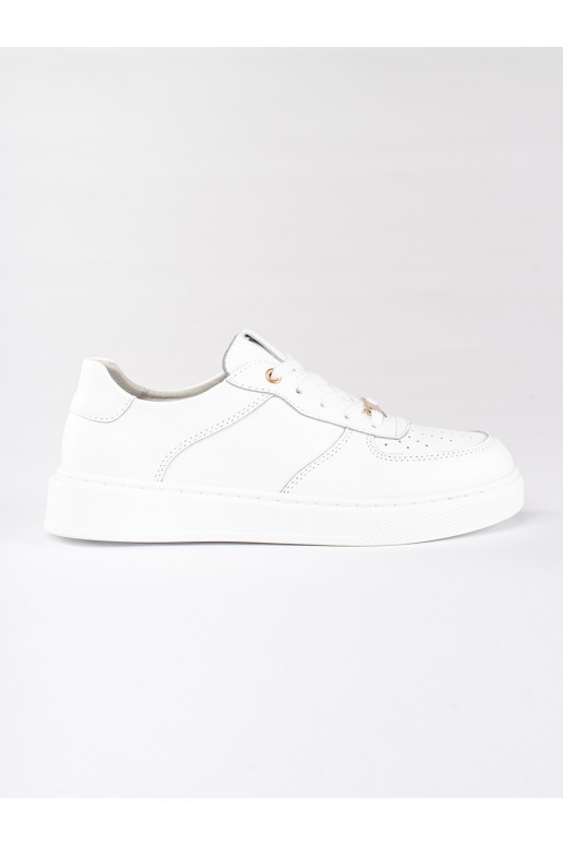 Bílé dámské sportovní boty