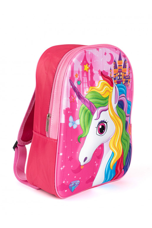 Růžový batoh pro dívku s jednorožcem