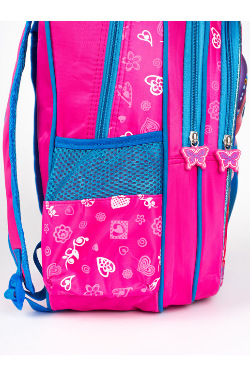 Růžový batoh pro dívku s mořskou pannou