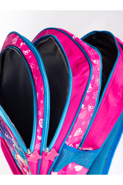 Růžový batoh pro dívku s mořskou pannou