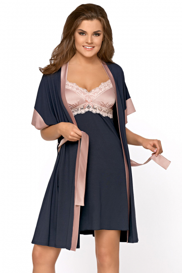 Trumpas chalatas modelis 133940 Babella
