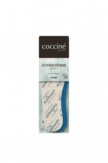 Coccine Antibacterial Mint Insoles Actifresh Premium
