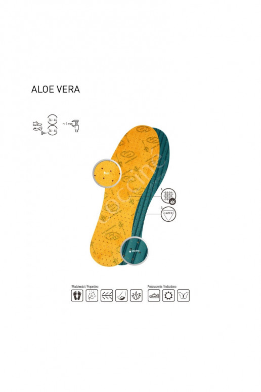 Coccine Aloe Vera Insoles Coccine Aloe Vera Insoles