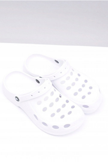 Pánské Klasické Nazouváky Bílé Crocsy 2