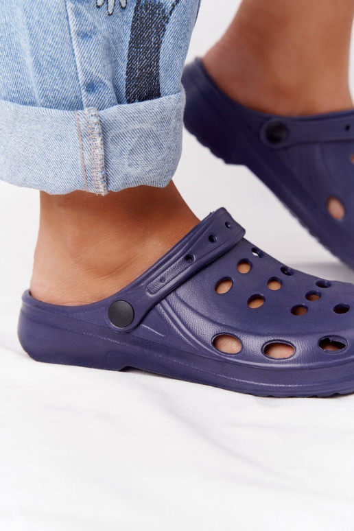  Šlepetės tamsiai mėlynos spalvos  EVA