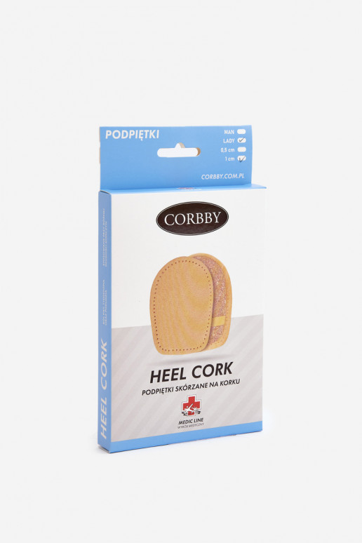 CORBBY Kožené korkové Vložky CORBBY Kožené korkové Vložky