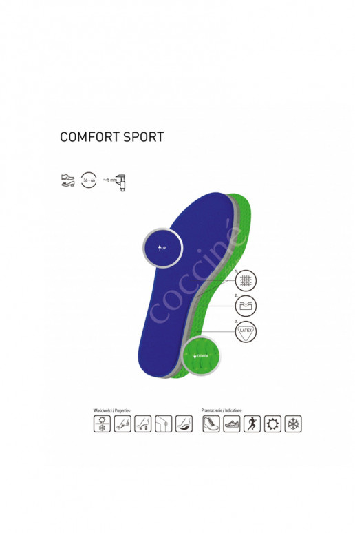 Vložky Coccine Thermo Technical Sport Line Comfort Vložky Coccine Thermo Technical Sport Line Comfort