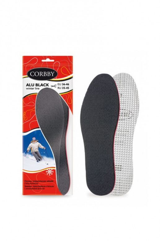 Corbby ALU BLACK Trójwarstwowe Wkładki z Folią Aluminiową