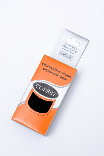 Corbby Černe ploché Tkaničky 2