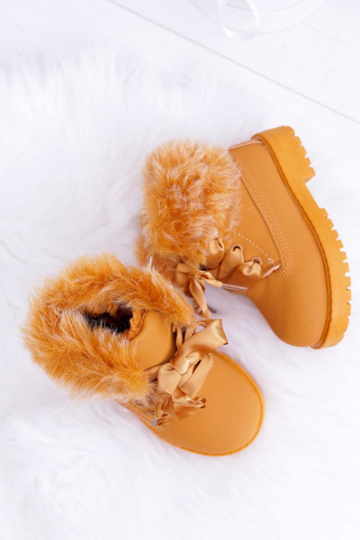 Dětské Kotníkové Boty Zateplené Camel Tesoro Dětské Kotníkové Boty Zateplené Camel Tesoro