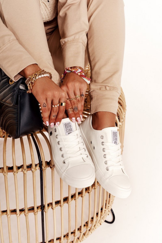    laisvalaikio batai Big Star baltos spalvos V274869