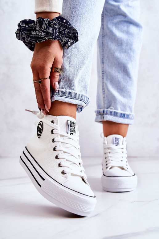 Dámské Tenisky Big Star Bily GG274013