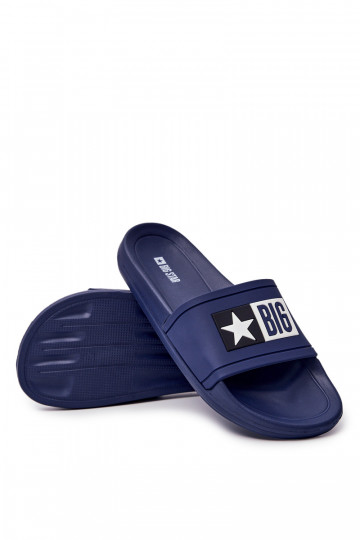 Pánské Nazouváky Big Star DD174701 Tmavě Modré 2