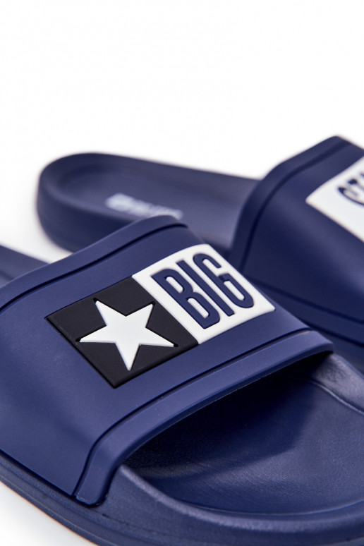 Pánské Nazouváky Big Star DD174701 Tmavě Modré