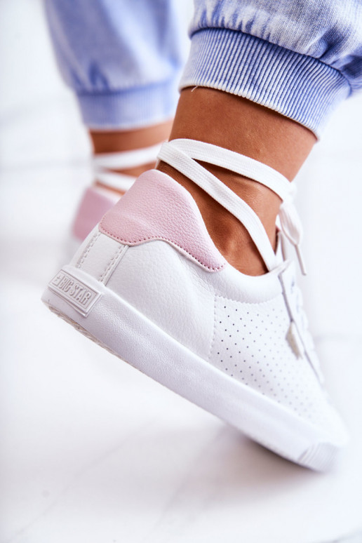  sportbačiai BIG STAR HH274073 Baltos-rožinės spalvos