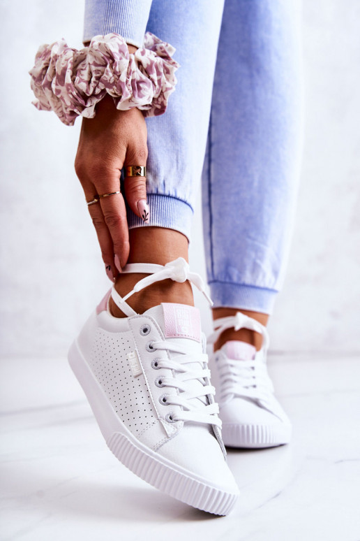  sportbačiai BIG STAR HH274073 Baltos-rožinės spalvos