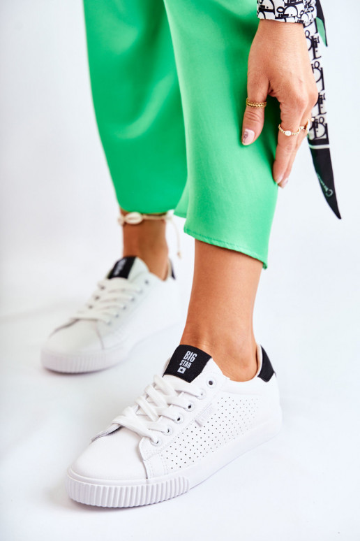  sportbačiai BIG STAR HH274071 Baltos-juodos spalvos