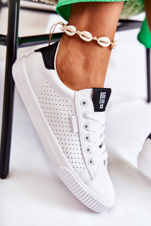  sportbačiai BIG STAR HH274071 Baltos-juodos spalvos